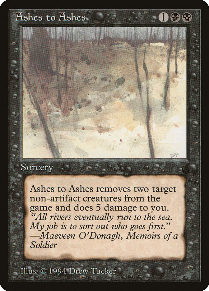 Ashes to Ashes [The Dark] | Tables and Towers