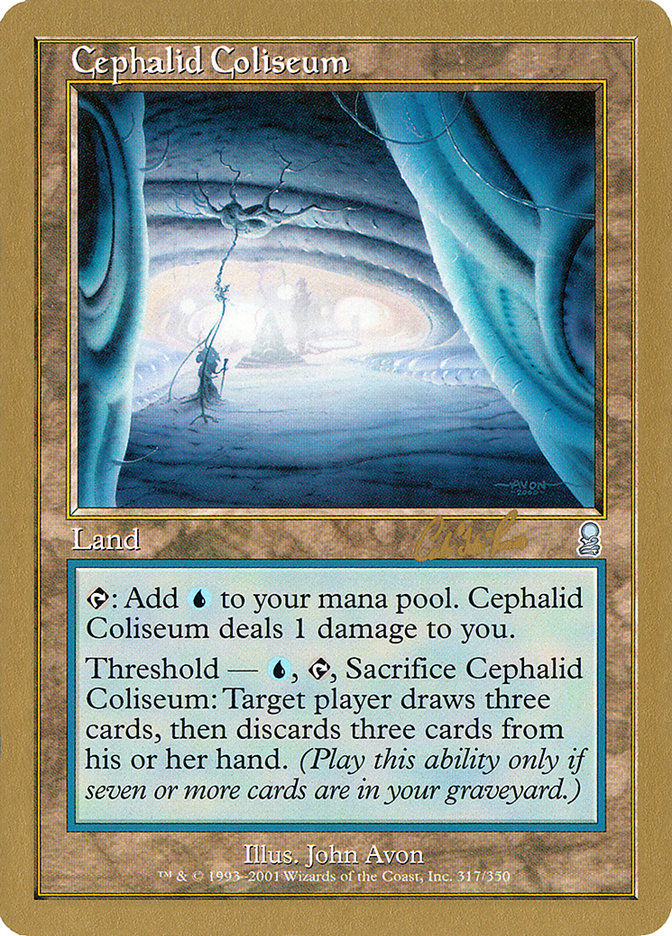 Cephalid Coliseum (Carlos Romao) [World Championship Decks 2002] | Tables and Towers