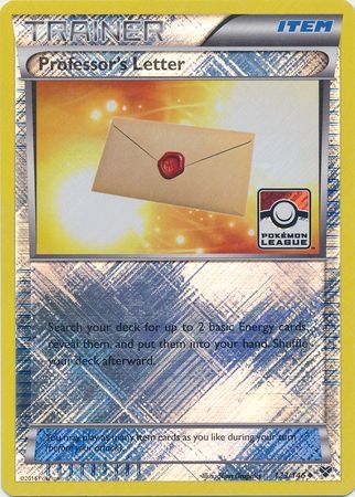 Professor's Letter (123/146) (League Promo) [XY: Base Set] | Tables and Towers