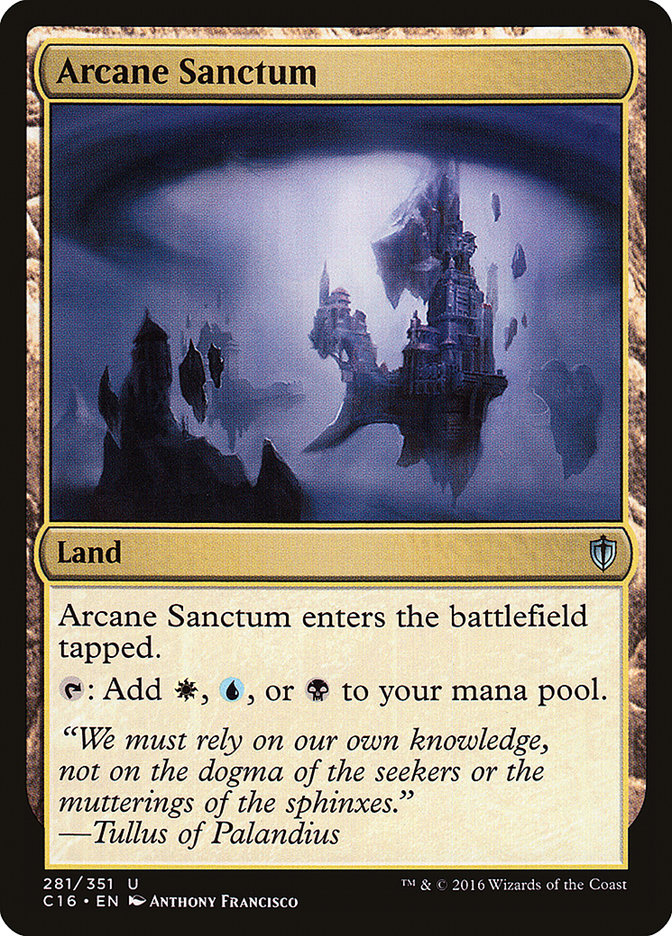 Arcane Sanctum [Commander 2016] | Tables and Towers