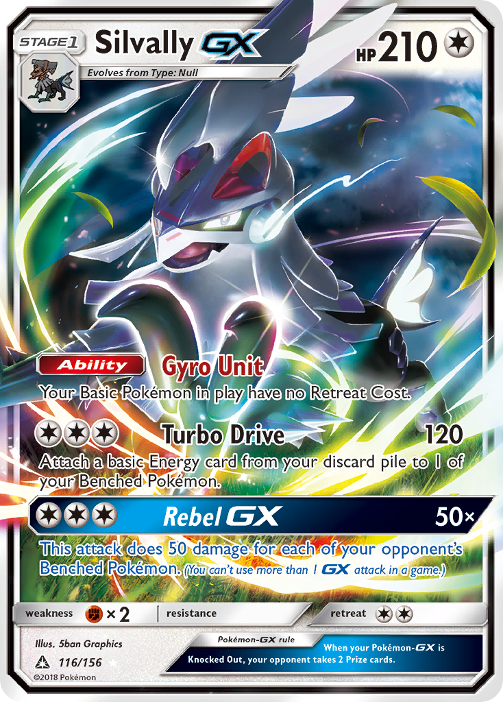 Silvally GX (116/156) [Sun & Moon: Ultra Prism] | Tables and Towers