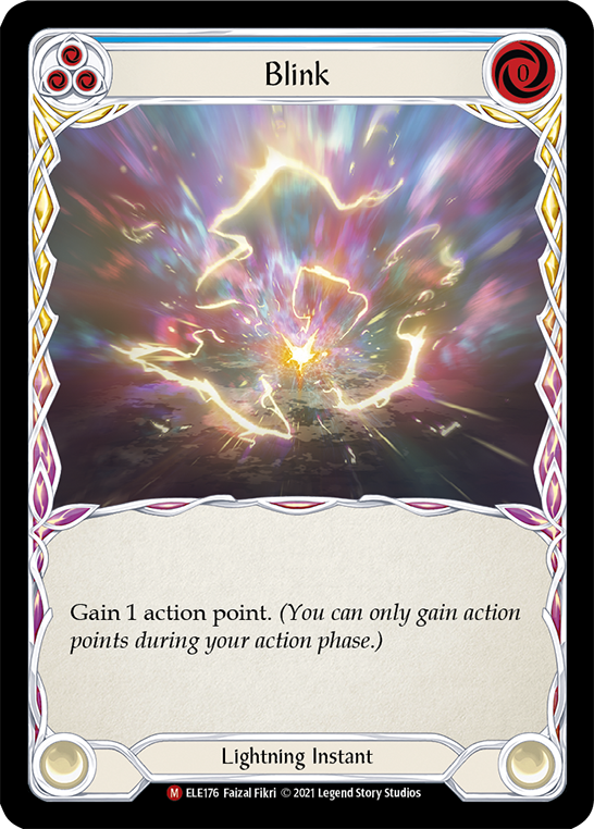 Blink [ELE176] (Tales of Aria)  1st Edition Rainbow Foil | Tables and Towers