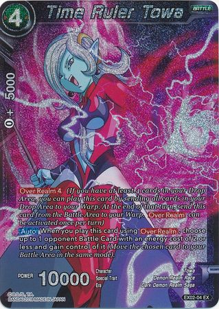 Time Ruler Towa (Foil) (EX02-04) [Dark Demon's Villains] | Tables and Towers