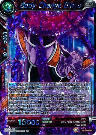 Body Change Ginyu (TB3-006) [Clash of Fates] | Tables and Towers