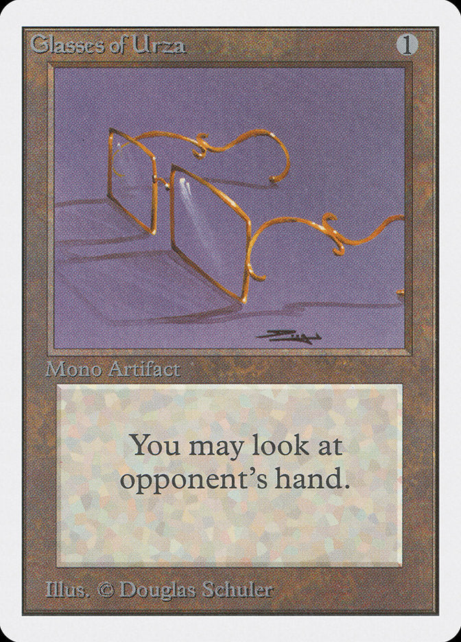 Glasses of Urza [Unlimited Edition] | Tables and Towers