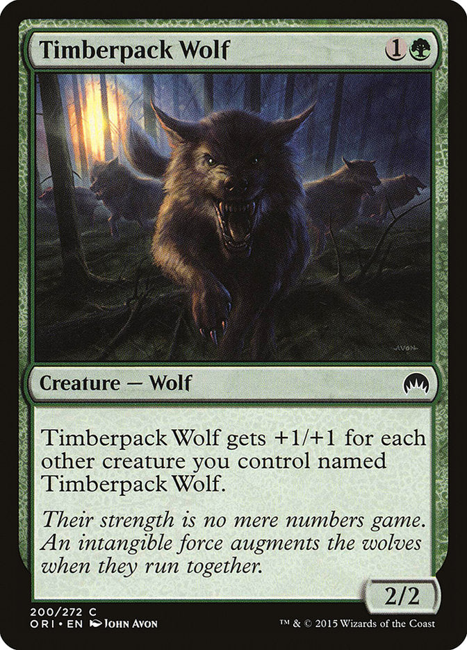 Timberpack Wolf [Magic Origins] | Tables and Towers