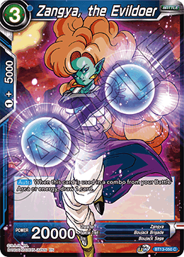 Zangya, the Evildoer (Common) (BT13-050) [Supreme Rivalry] | Tables and Towers