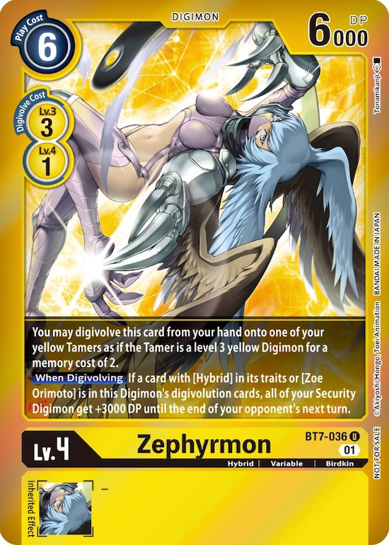 Zephyrmon [BT7-036] (Event Pack 3) [Next Adventure Promos] | Tables and Towers