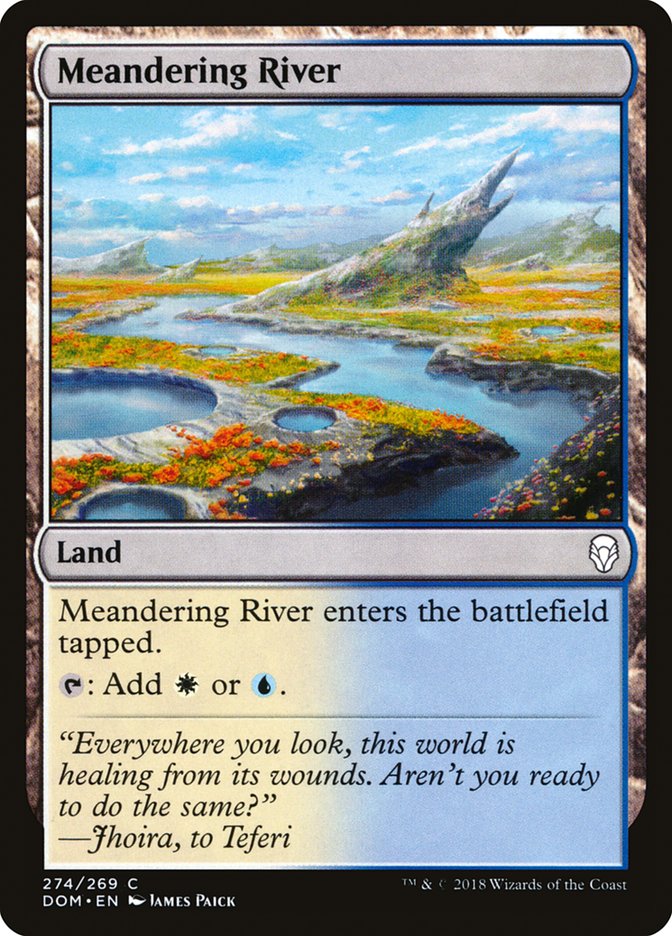Meandering River [Dominaria] | Tables and Towers