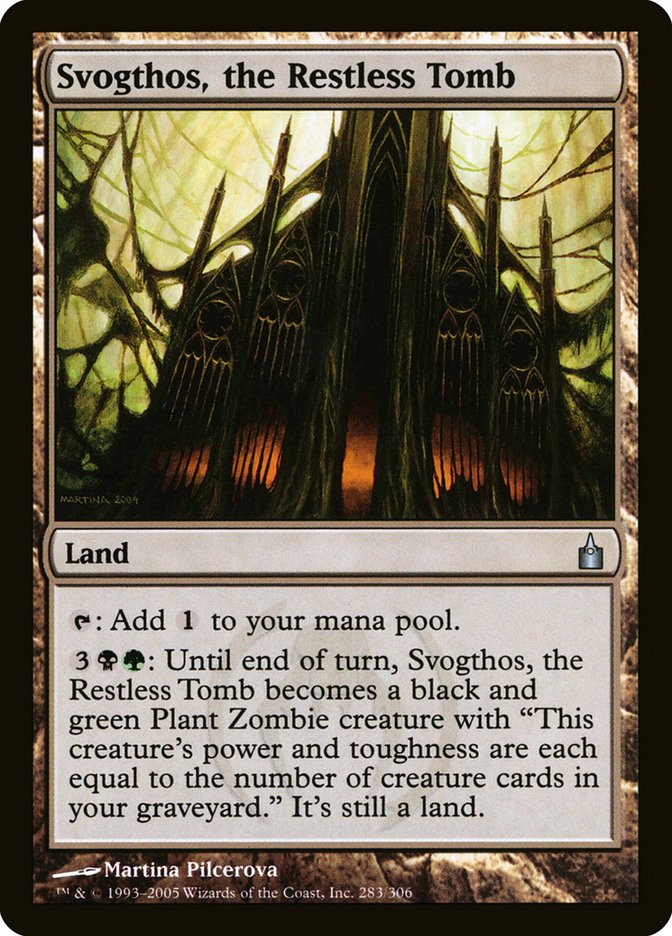 Svogthos, the Restless Tomb [Ravnica: City of Guilds] | Tables and Towers