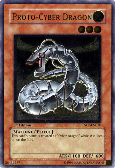 Proto-Cyber Dragon (UTR) [SOI-EN010] Ultimate Rare | Tables and Towers