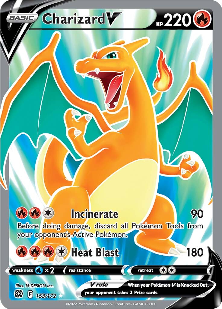 Charizard V (153/172) [Sword & Shield: Brilliant Stars] | Tables and Towers