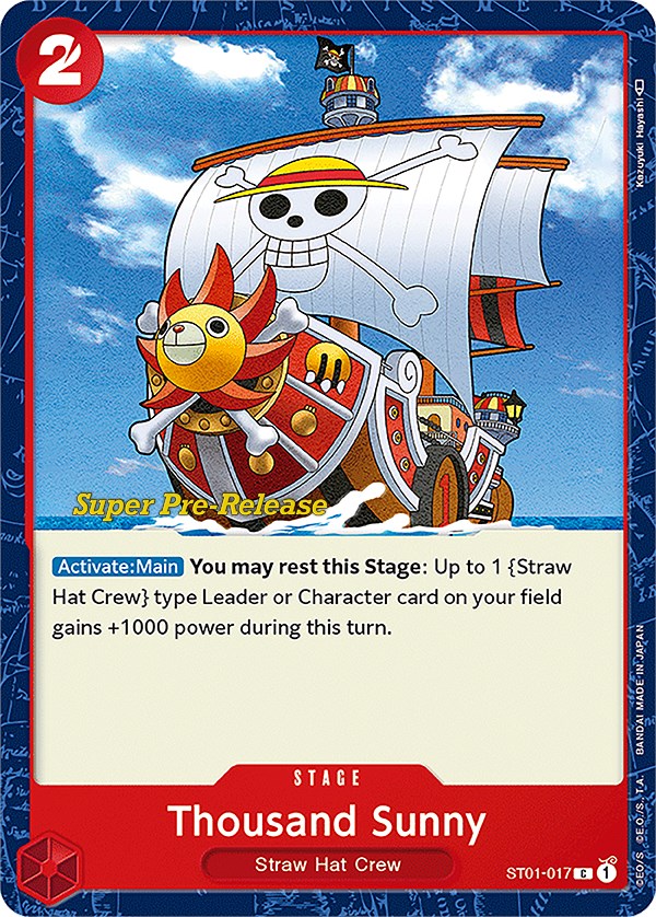 Thousand Sunny [Super Pre-Release Starter Deck: Straw Hat Crew] | Tables and Towers