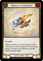 Talisman of Featherfoot [EVR190] (Everfest)  1st Edition Cold Foil | Tables and Towers