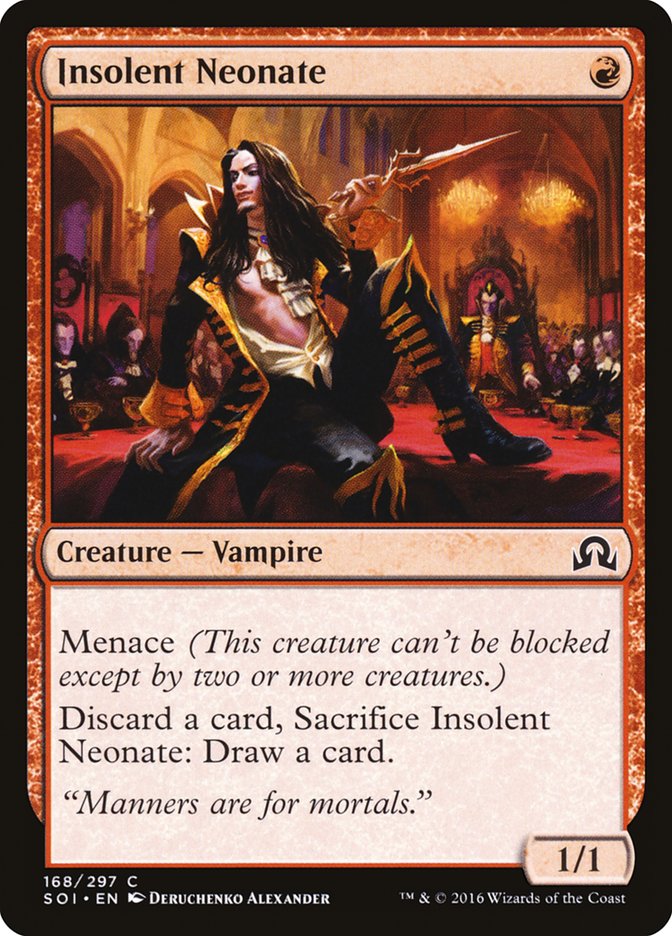 Insolent Neonate [Shadows over Innistrad] | Tables and Towers