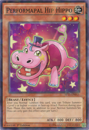 Performapal Hip Hippo [SP15-EN015] Shatterfoil Rare | Tables and Towers