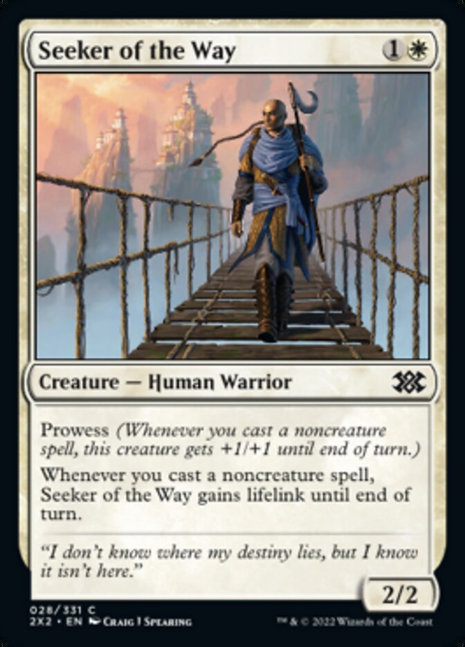 Seeker of the Way [Double Masters 2022] | Tables and Towers