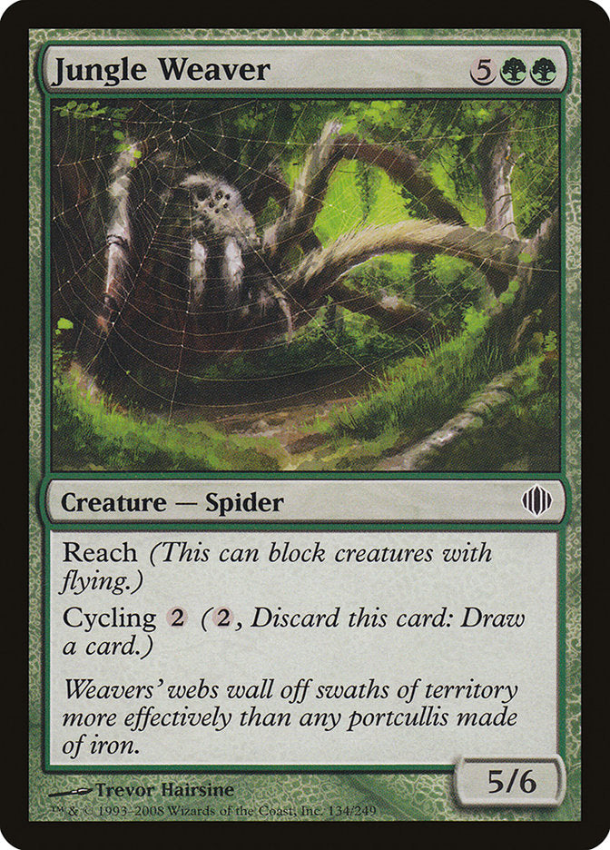 Jungle Weaver [Shards of Alara] | Tables and Towers