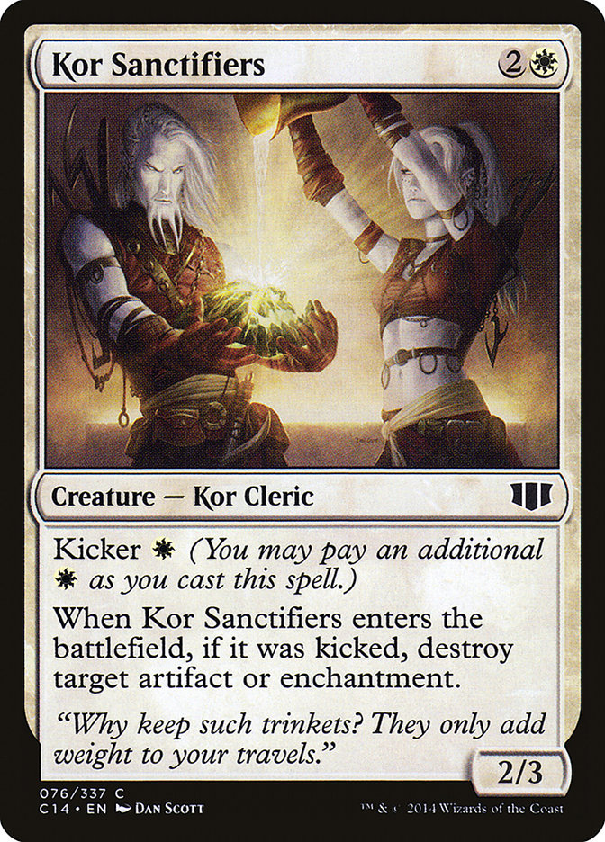 Kor Sanctifiers [Commander 2014] | Tables and Towers