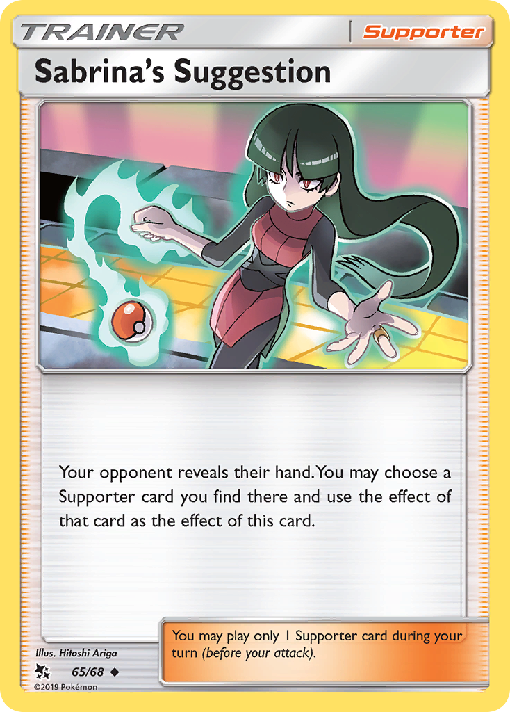 Sabrina's Suggestion (65/68) [Sun & Moon: Hidden Fates] | Tables and Towers