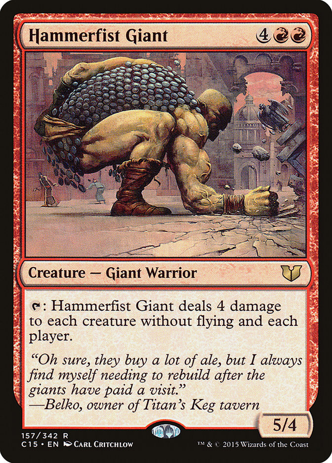 Hammerfist Giant [Commander 2015] | Tables and Towers