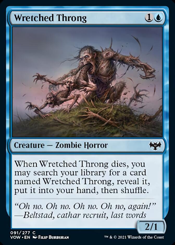 Wretched Throng [Innistrad: Crimson Vow] | Tables and Towers