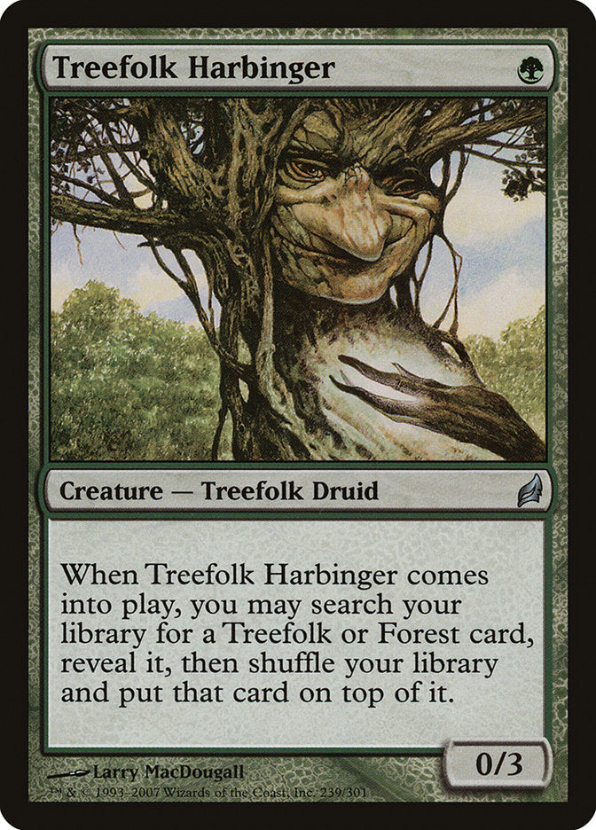 Treefolk Harbinger [Lorwyn] | Tables and Towers