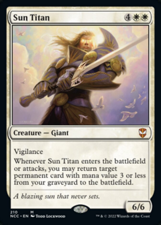 Sun Titan [Streets of New Capenna Commander] | Tables and Towers