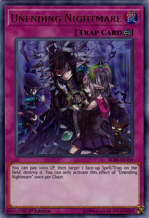 Unending Nightmare [BLRR-EN104] Ultra Rare | Tables and Towers