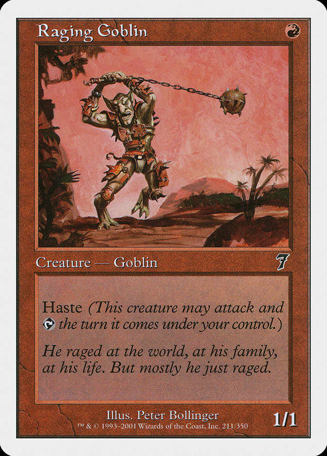 Raging Goblin [Seventh Edition] | Tables and Towers