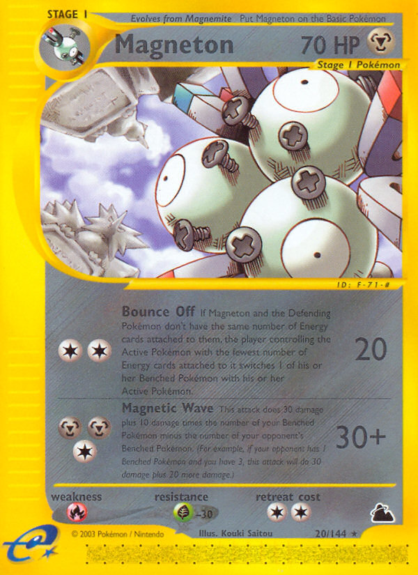 Magneton (20/144) [Skyridge] | Tables and Towers