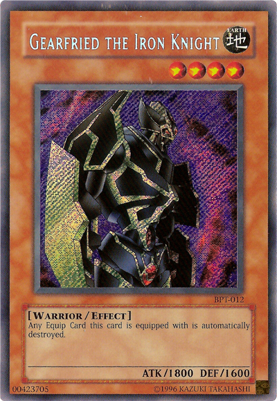 Gearfried the Iron Knight [BPT-012] Secret Rare | Tables and Towers