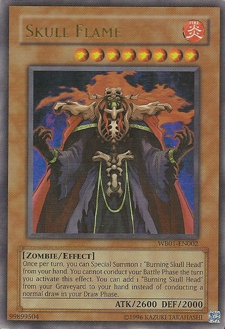 Skull Flame [WB01-EN002] Super Rare | Tables and Towers