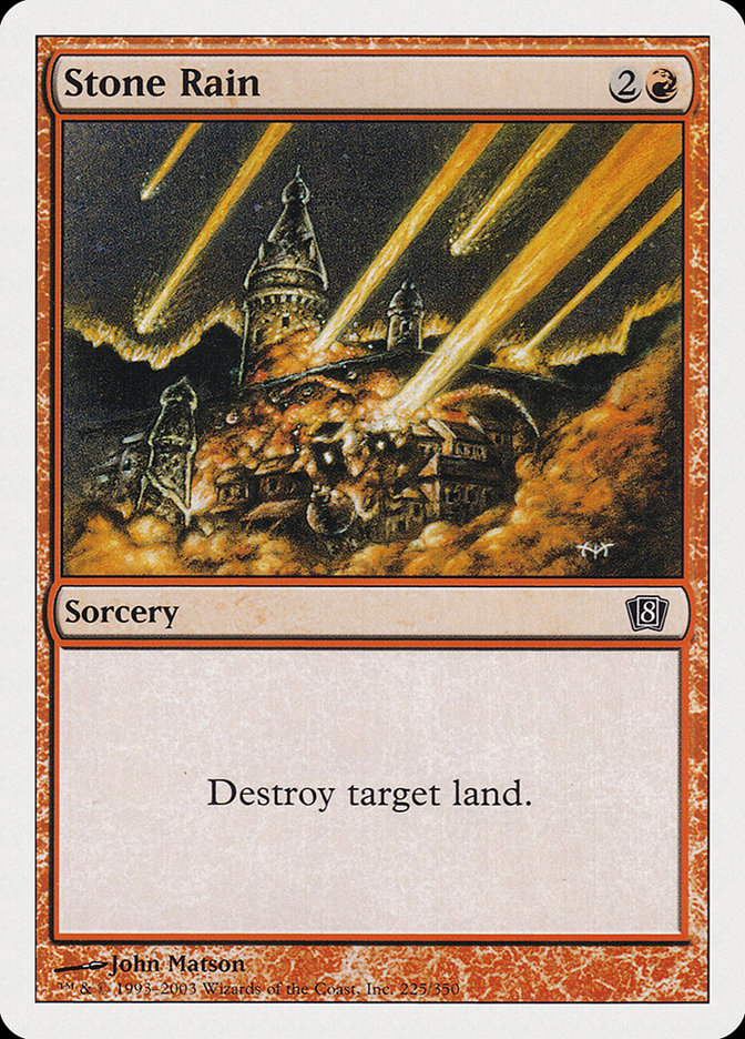 Stone Rain [Eighth Edition] | Tables and Towers