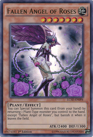 Fallen Angel of Roses [LC5D-EN094] Ultra Rare | Tables and Towers