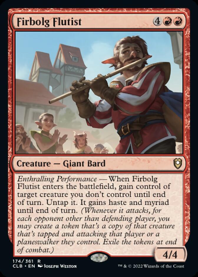 Firbolg Flutist [Commander Legends: Battle for Baldur's Gate] | Tables and Towers