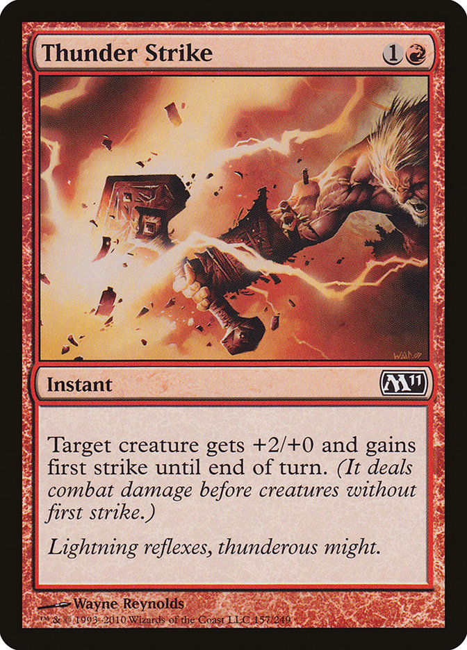 Thunder Strike [Magic 2011] | Tables and Towers