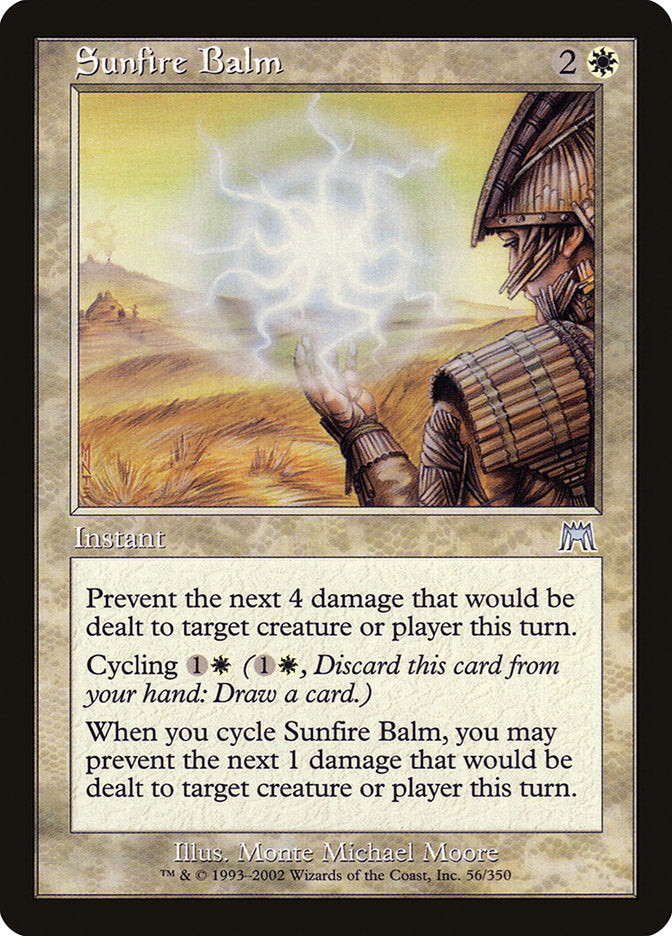 Sunfire Balm [Onslaught] | Tables and Towers