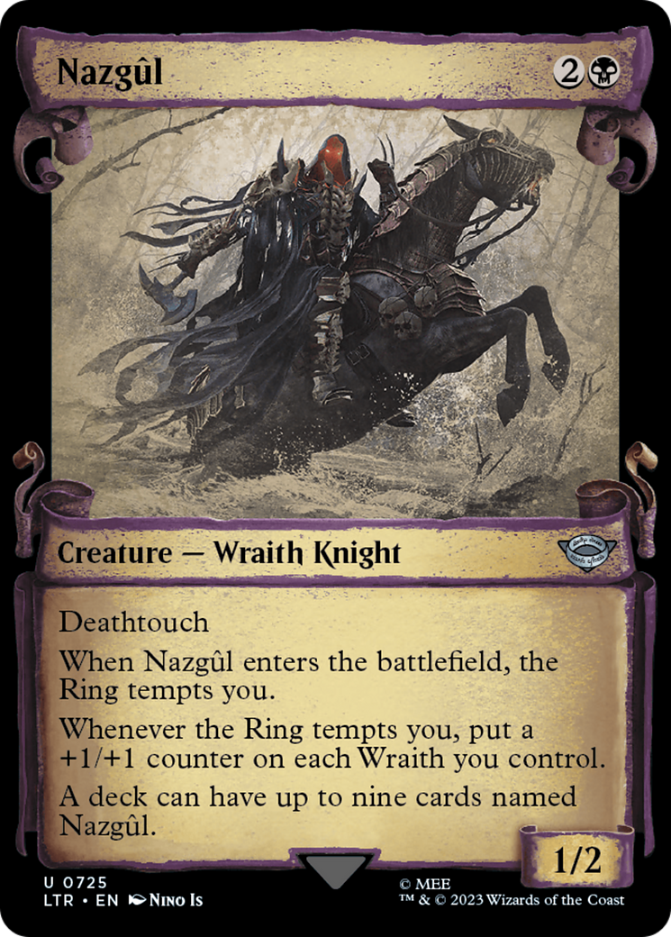 Nazgul (0725) [The Lord of the Rings: Tales of Middle-Earth Showcase Scrolls] | Tables and Towers