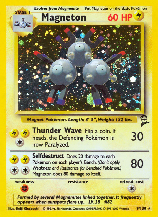 Magneton (9/130) [Base Set 2] | Tables and Towers