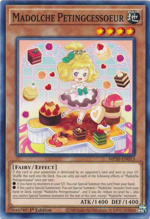 Madolche Petingcessoeur [MP20-EN013] Common | Tables and Towers