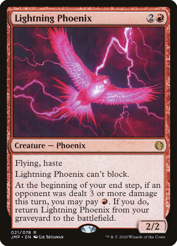 Lightning Phoenix [Jumpstart] | Tables and Towers