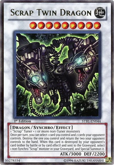 Scrap Twin Dragon [STBL-EN044] Ultra Rare | Tables and Towers