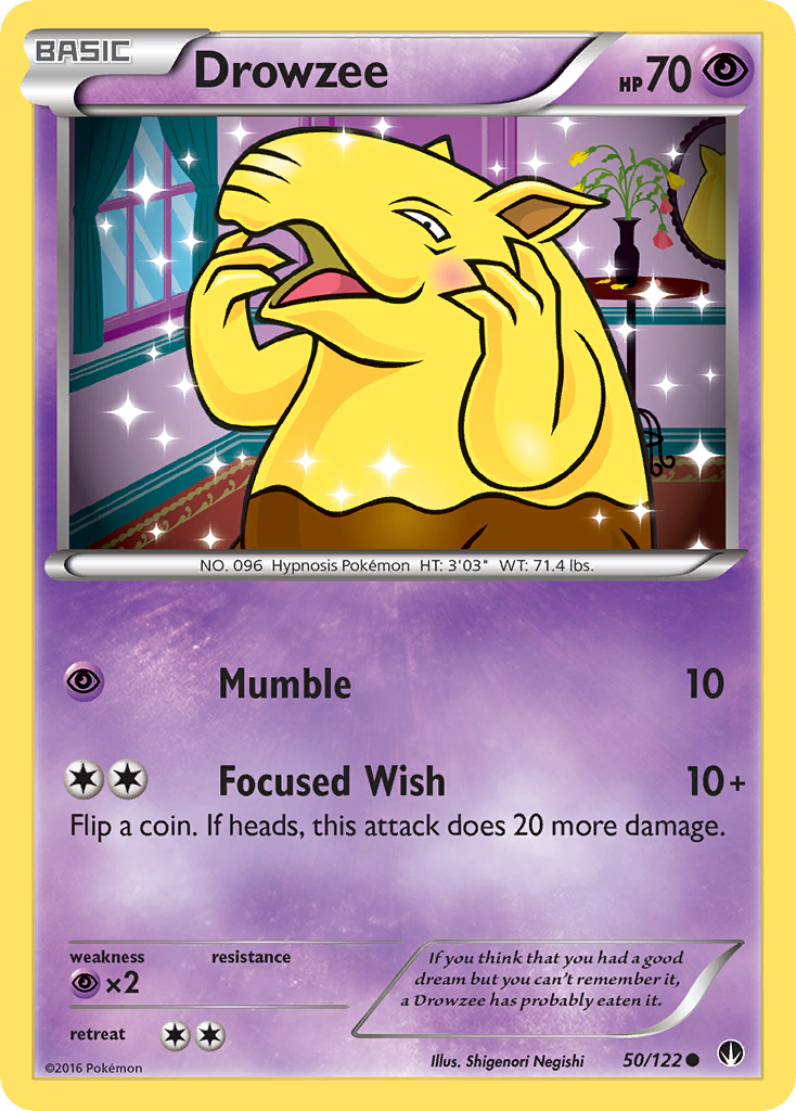 Drowzee (50/122) [XY: BREAKpoint] | Tables and Towers