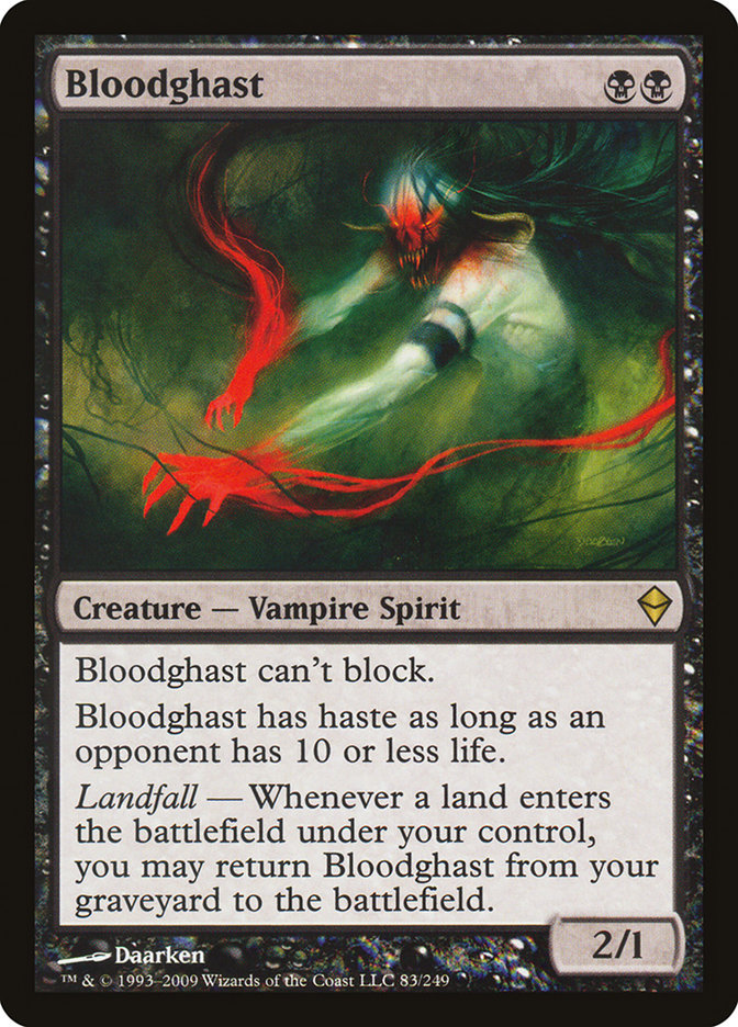 Bloodghast [Zendikar] | Tables and Towers