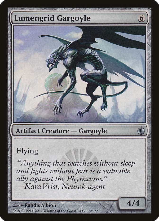 Lumengrid Gargoyle [Mirrodin Besieged] | Tables and Towers