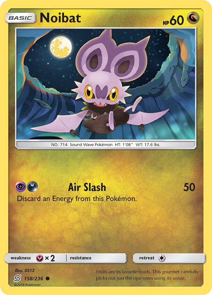 Noibat (158/236) [Sun & Moon: Unified Minds] | Tables and Towers