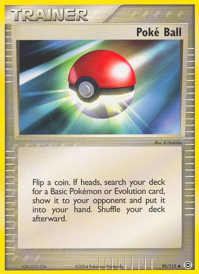 Poke Ball (95/112) [EX: FireRed & LeafGreen] | Tables and Towers