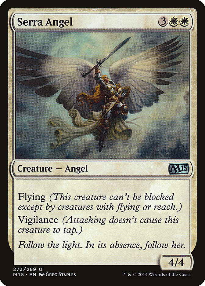 Serra Angel [Magic 2015] | Tables and Towers