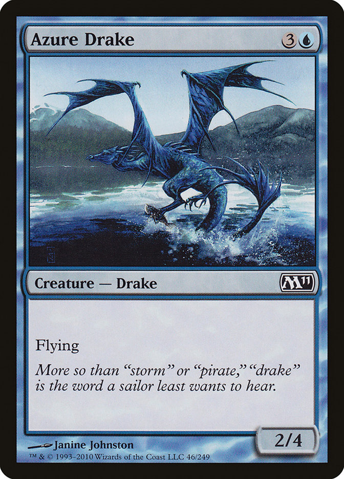 Azure Drake [Magic 2011] | Tables and Towers